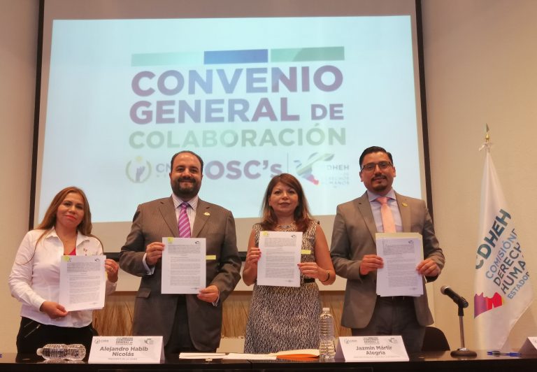 CDHEH, CNDH Y ORGANIZACIONES DE LA SOCIEDAD CIVIL FIRMAN CONVENIO DE ...